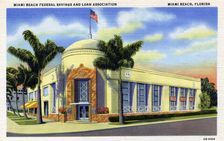 Miami Beach Federal Savings and Loan Association Building, Florida, USA, 1940