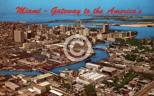 'Miami, Gateway to the Americas', postcard, 1966. Artist: Unknown
