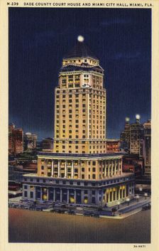 Miami-Dade County Courthouse, Miami, Florida, USA, 1933