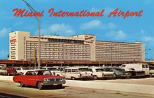 Miami International Airport, Florida, USA, 1966