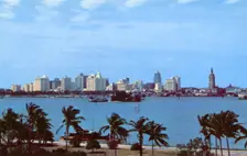 Miami the Magic City Florida, USA, 1954