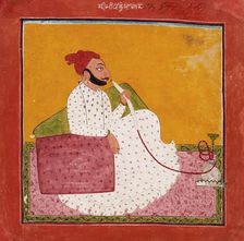 Mian Bhupal Dev of Jasrota (circa 1670-circa 1730), c1715. Creator: Unknown
