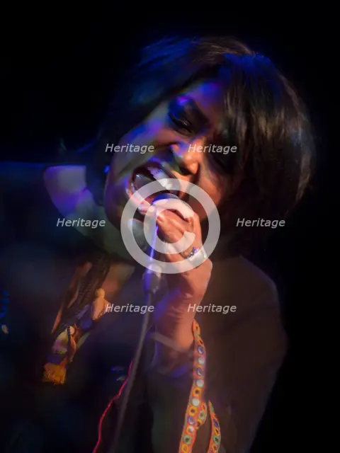 Mica Paris, 2017. Artist: Alan John Ainsworth.