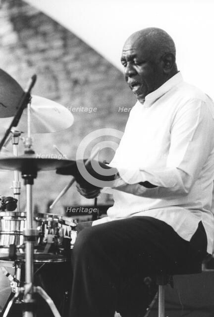 Mickey Roker, Brecon Jazz Festival, Powys, Wales, 1997. Creator: Brian Foskett.