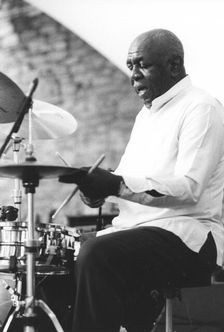 Mickey Roker, Brecon Jazz Festival, Powys, Wales, 1997. Creator: Brian Foskett