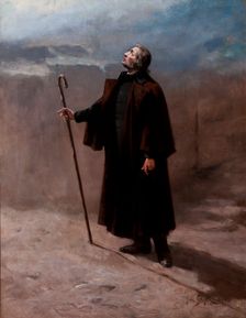 Mickiewicz as a Pilgrim, 1894. Creator: Jan Styka