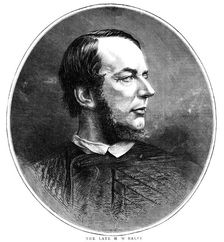 Michael William Balfe, Irish-born British composer and singer, 1870. Artist: Anon