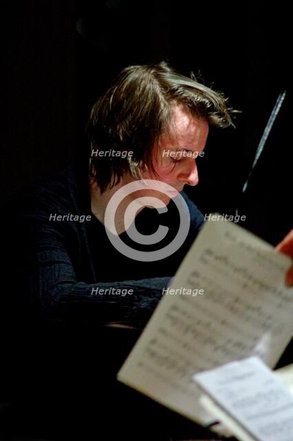 Michael Wollny, Watermill Jazz Club, Dorking, Surrey, 2014.  Artist: Brian O'Connor.