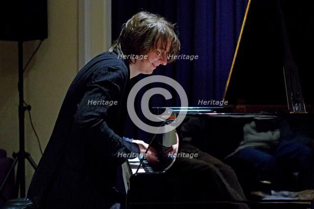 Michael Wollny, Watermill Jazz Club, Dorking, Surrey, 2014.  Artist: Brian O'Connor.