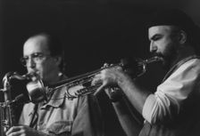Michael and Randy Brecker, c1995. Creator: Brian Foskett