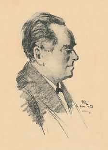 Michael Balling 1919. Artist: Ernest Stephen Lumsden