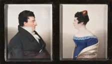 Michael Benedicks (1768-1845), married to 1. Fanny Isak (1775-1802), 2. Henriette..., 1824. Creator: Jakob Axel Gillberg