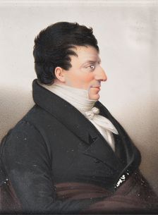 Michael Benedicks (1768-1845), married to 1. Fanny Isak (1775-1802), 2. Henriette..., 1824. Creator: Jakob Axel Gillberg