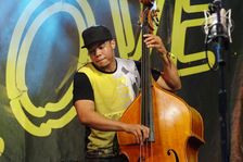 Michael Bowie, Love Supreme Jazz Festival, Glynde Place, East Sussex, 2015. Artist: Brian O'Connor