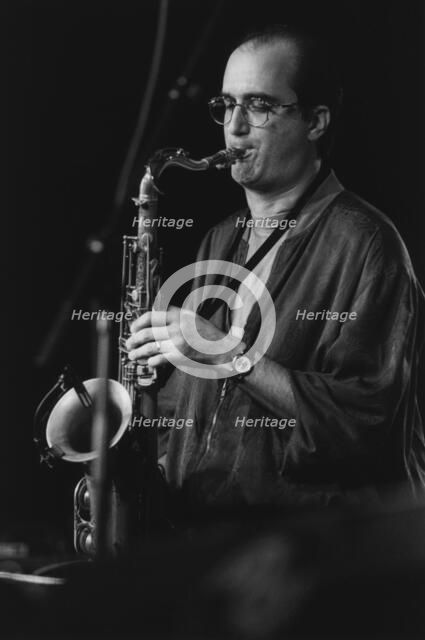 Michael Brecker, Maastricht Jazz Mecca, Netherlands, 1992. Creator: Brian Foskett.
