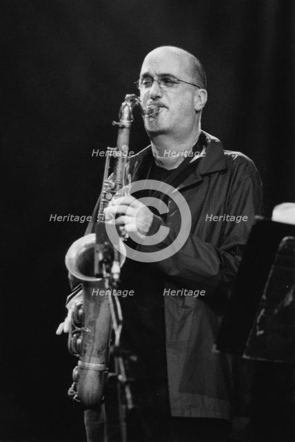 Michael Brecker, Cambridge Corn Exchange, 2000. Creator: Brian Foskett.