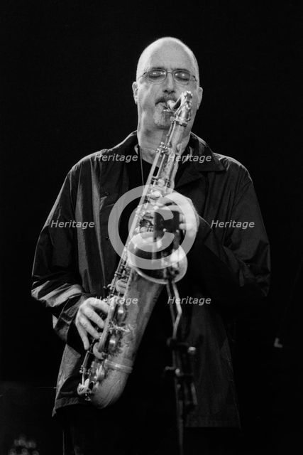 Michael Brecker, Cambridge Corn Exchange, 2000. Creator: Brian Foskett.