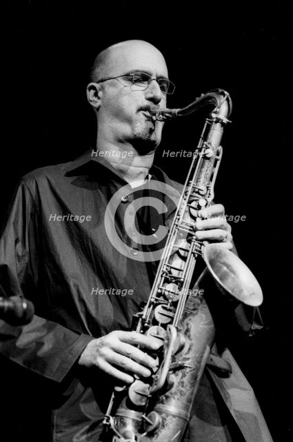 Michael Brecker, Cambridge Corn Exchange, 2000. Creator: Brian Foskett.