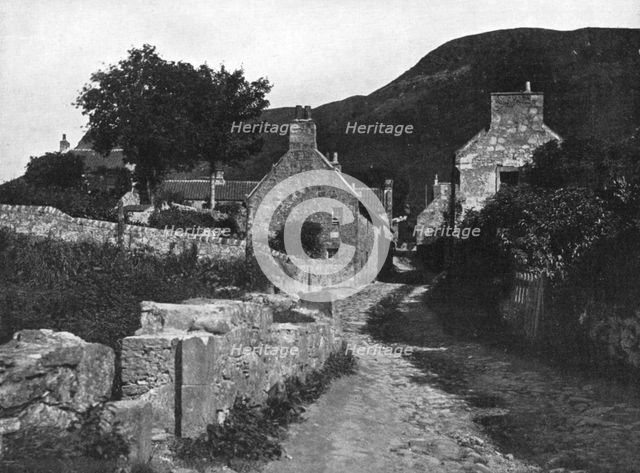 Michael Bruce's cottage, Kinnesswood, Kinross, Scotland, 1924-1926.Artist: Valentine & Sons