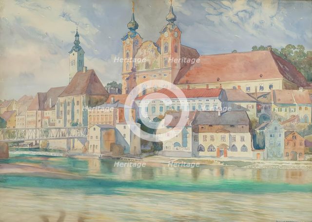 Michael Church in Steyr, 1917. Creator: Richard Harlfinger.