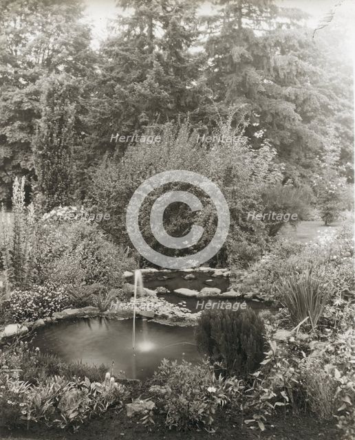 Michael Cochrane Armour house, 962 Linda Vista Avenue, Pasadena, California, 1917. Creator: Frances Benjamin Johnston.
