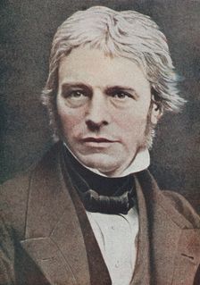 Michael Faraday, British physicist and chemist, mid 19th century. Creator: Unknown