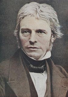 Michael Faraday, British physicist and chemist, mid 19th century