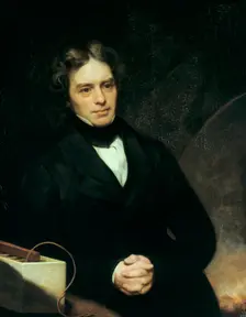 Michael Faraday, English chemist and physicist, 1842. Creator: Thomas Phillips