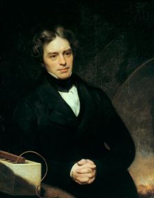 Michael Faraday, English chemist and physicist, 1842. Creator: Thomas Phillips
