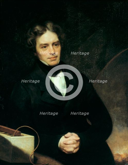 Michael Faraday, English chemist and physicist, 1842. Creator: Thomas Phillips.