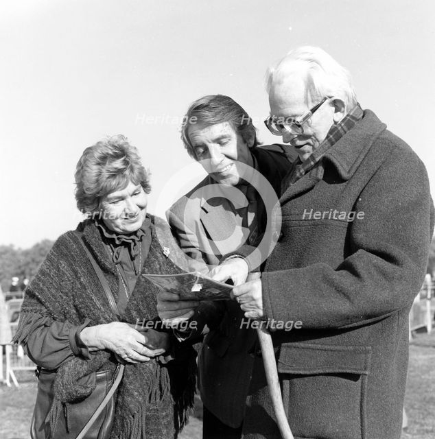 Michael Foot at a CND rally, London, October 1983. Creator: Henry Grant.