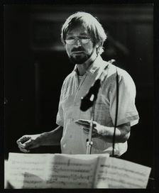 Michael Garrick at Berkhamsted Civic Centre, 1985. Creator: Denis Williams