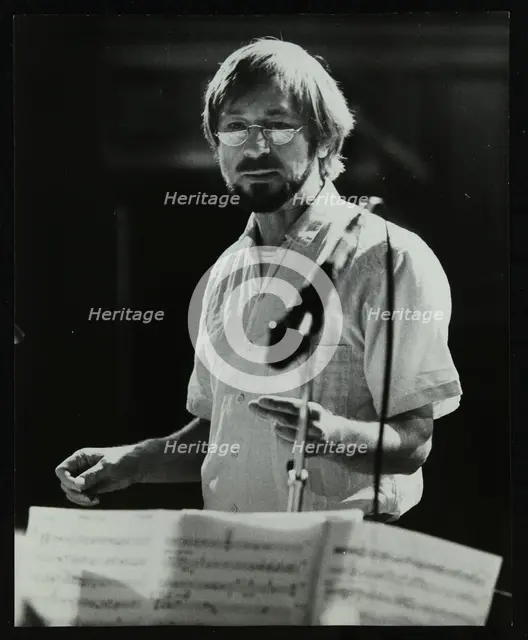 Michael Garrick at Berkhamsted Civic Centre, 1985. Creator: Denis Williams.
