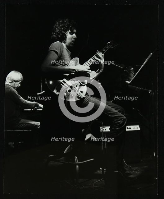 Michael Garrick and John Etheridge playing at The Stables, Wavendon, Buckinghamshire. Artist: Denis Williams