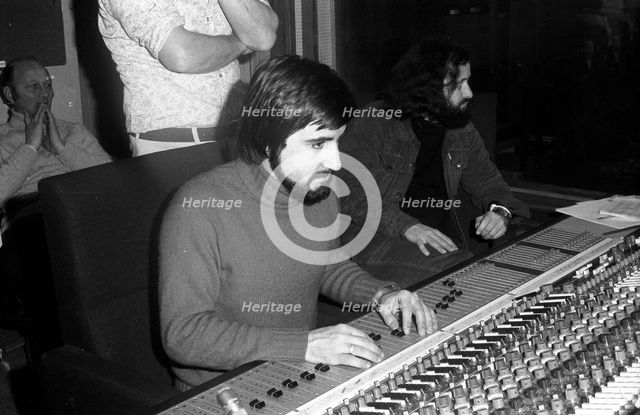 Michael Garrick, Pye Studios, London, 1974. Creator: Brian O'Connor.