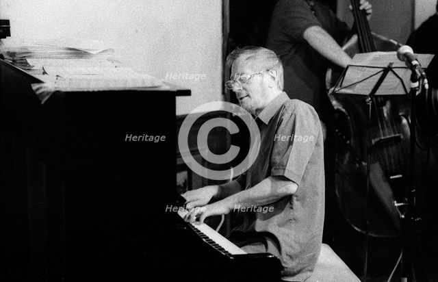 Michael Garrick, Watermill Jazz Club, Dorking, Surrey, May, 2001.  Artist: Brian O'Connor.