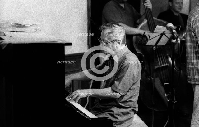 Michael Garrick, Watermill Jazz Club, Dorking, Surrey, May, 2001.  Artist: Brian O'Connor.