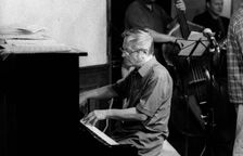 Michael Garrick, Watermill Jazz Club, Dorking, Surrey, May, 2001. Artist: Brian O'Connor