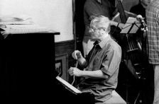 Michael Garrick, Watermill Jazz Club, Dorking, Surrey, May, 2001. Artist: Brian O'Connor