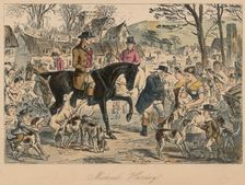 Michael Hardey 1854. Artist: John Leech