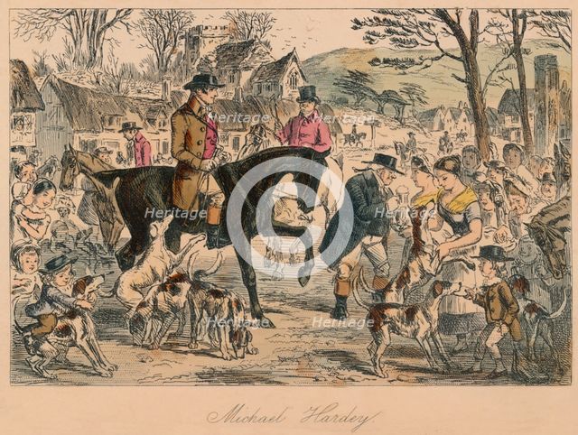 'Michael Hardey', 1854. Artist: John Leech.