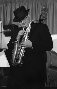 Michael Hashim, De La Warr Pavilion, Bexhill, East Sussex, Dec 1997. Creator: Brian O'Connor