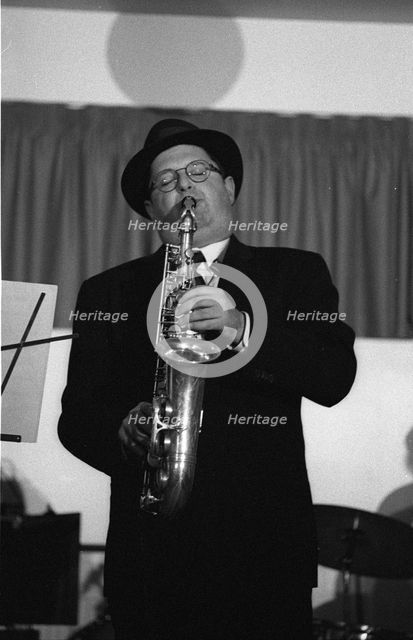 Michael Hashim, De La Warr Pavilion, Bexhill, East Sussex, Dec 1997. Creator: Brian O'Connor.