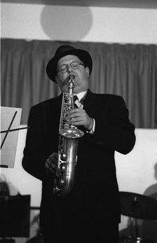 Michael Hashim, De La Warr Pavilion, Bexhill, East Sussex, Dec 1997. Creator: Brian O'Connor