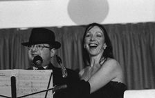 Michael Hashim, Tess Garraway, De La Warr Pavilion, Bexhill, East Sussex, Dec 1997. Creator: Brian O'Connor