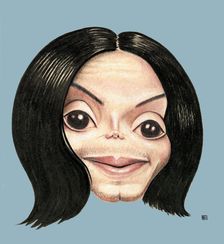 MIchael Jackson. Creator: Dan Springer