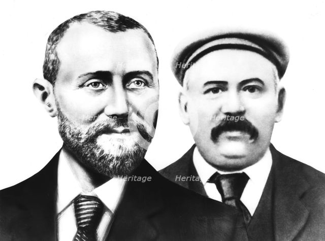 Michael Marks and Thomas Spencer, c 1900. Creator: Unknown.