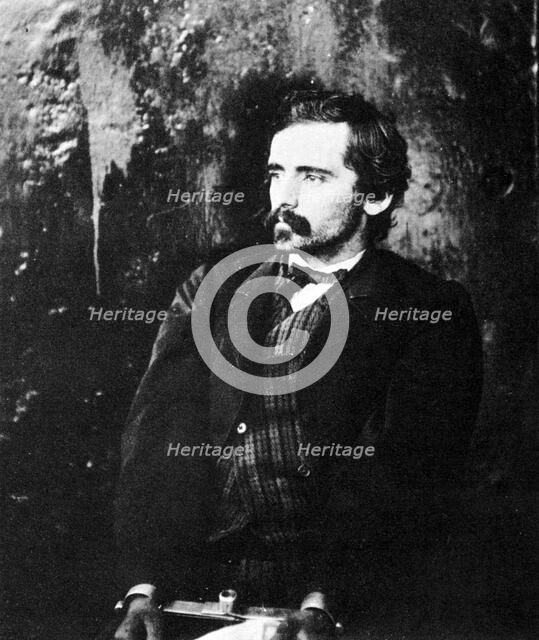 Michael O'Laughlen, member of the Lincoln conspiracy, 1865 (1955). Artist: Unknown