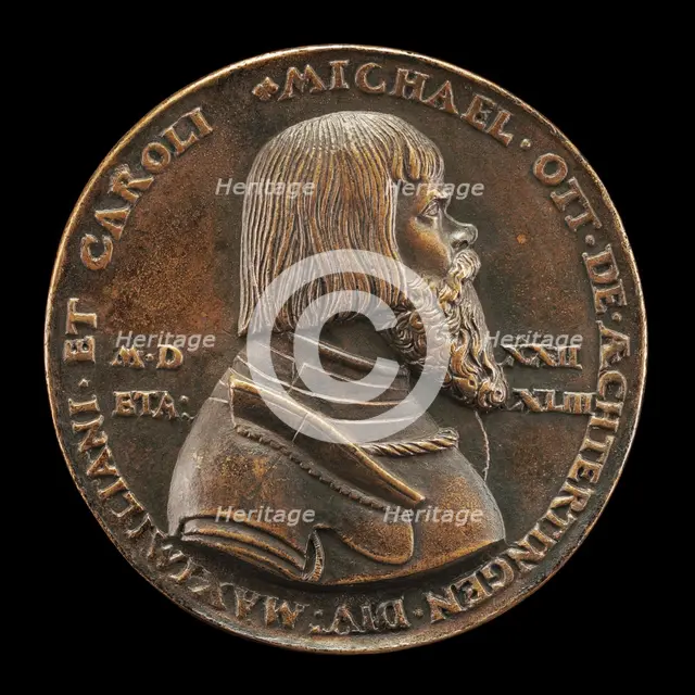 Michael Ott von Aechterdingen, c. 1479-1532 [obverse], 1522/1523. Creator: Unknown.