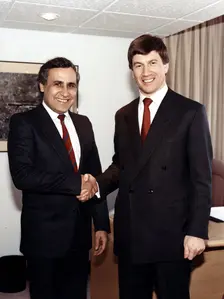Michael Portillo (1953- ), Former Minister of State for Transport, 1990. Creator: Unknown